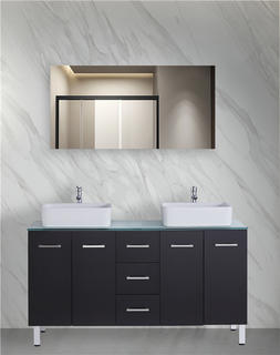 blauwe ijdelheid badkamerkasten GGP19